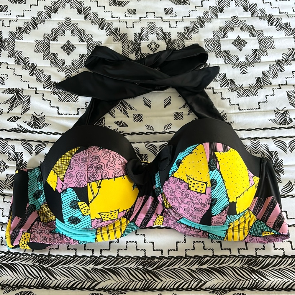 Disneys Nightmare Before Christmas Sally swim top